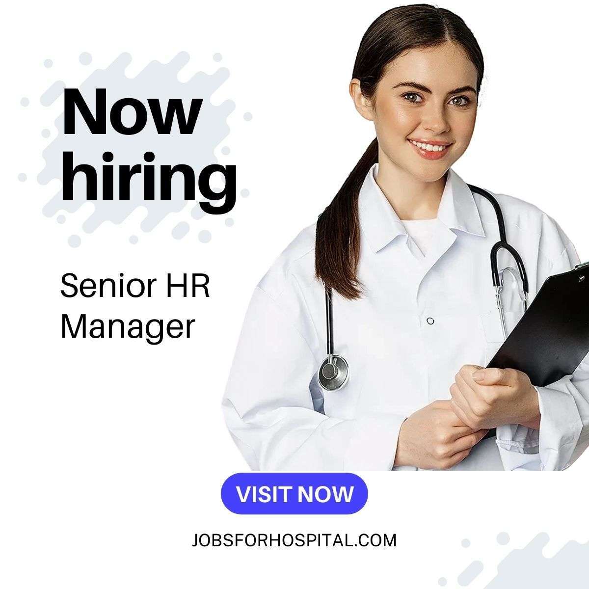 Senior HR Manager. JOBSFORHOSPITAL.COM