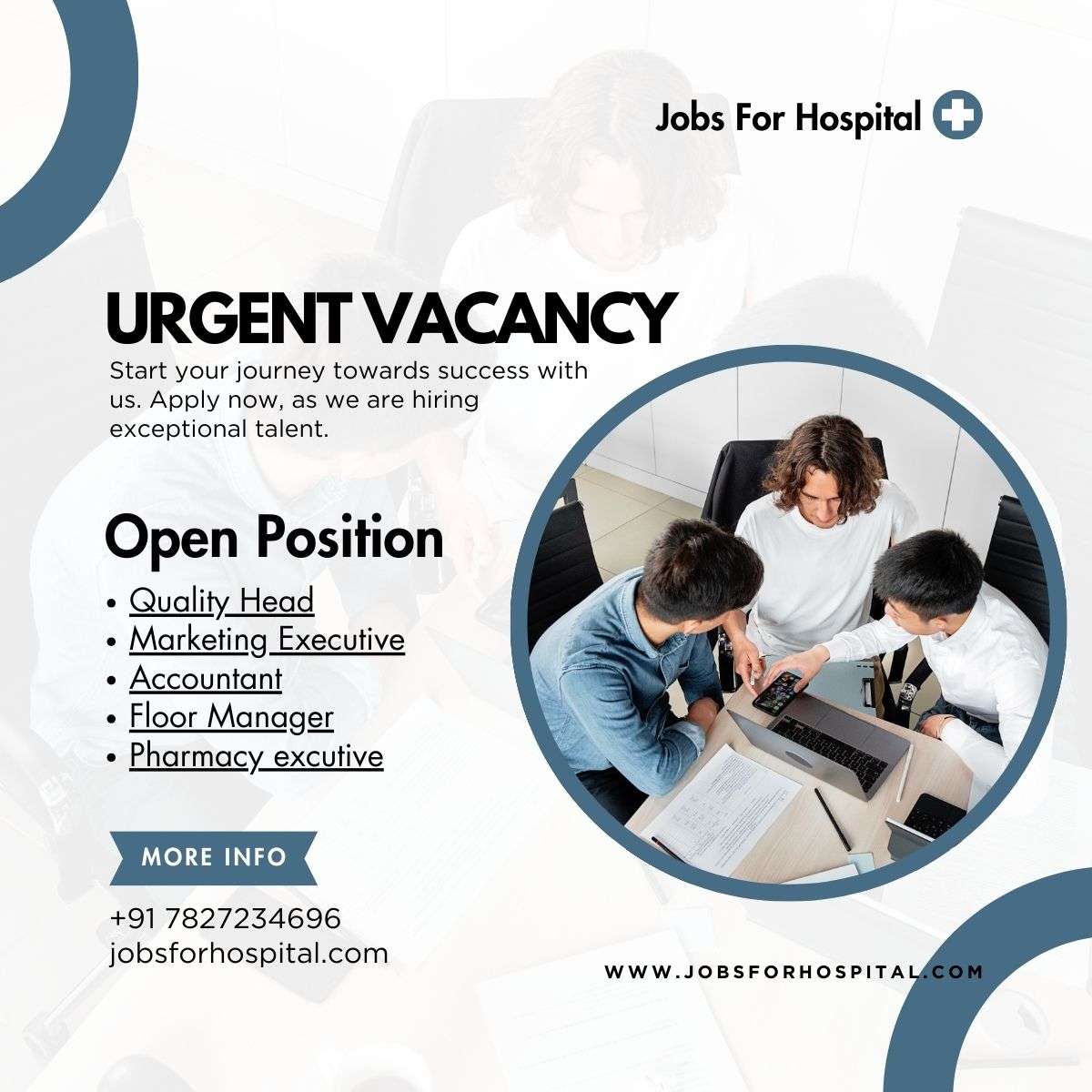 Urgent Vacancy . jobdforhospital.com