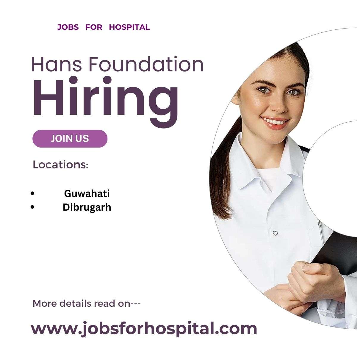 Hans Foundation. jobsforhospital.com