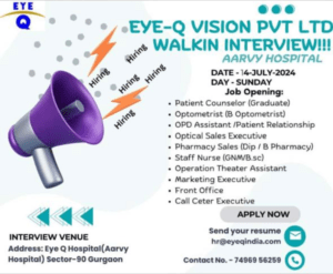 Hospital jobs vacancy in delhi