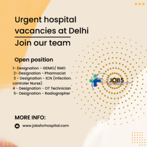 Urgent hospital vacancies