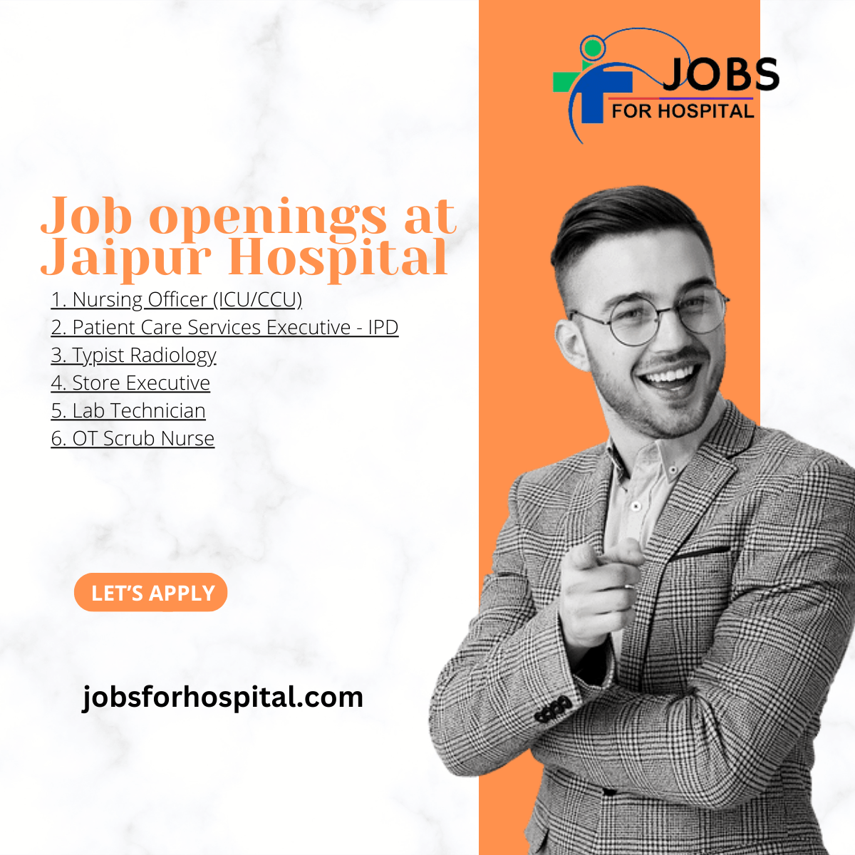 Job openings at Jaipur Hospital